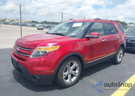 2012 Ford Explorer Limited z USA, uszkodzony, nr VIN 1FMHK7F80CGA25393